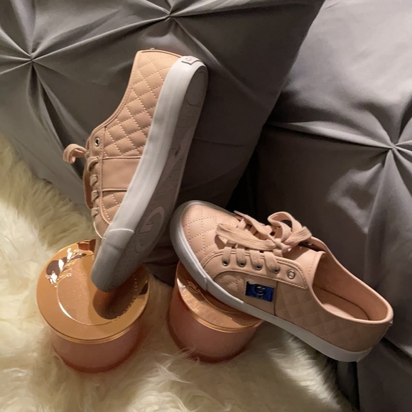 Guess Blush colored Quilted Sneakers - Picture 3 of 6